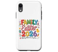 Carcasa para iPhone XR Family Easter 2026 Making Memories Together Easter Day