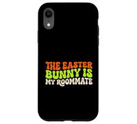 Carcasa para iPhone XR Fan de The Easter Bunny Is My Roommate Holiday Spring Bunny