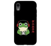 Carcasa para iPhone XR Fanático Divertido de los Juegos del Gamer japonés de la Rana