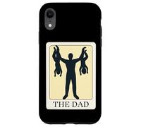 Carcasa para iPhone XR Fathers Day Tarot Card The Dad Funny Father of Two
