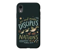 Carcasa para iPhone XR Fe Cristiana Mateo 28 19 IR a Hacer discípulos