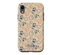 Carcasa para iPhone XR Felix The Cat Baseball Icons Americana All Over Print