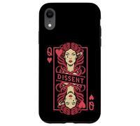 Carcasa para iPhone XR Feminista Medusa Queen of Hearts Dissent Vintage Jugando Card