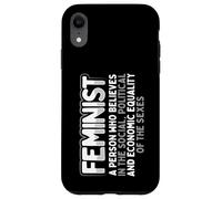 Carcasa para iPhone XR Feminista Social Política Igualdad Económica Sexos Feminismo