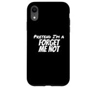 Carcasa para iPhone XR Fiesta de Disfraces de Halloween de Finge I'm a Forget Not ME Lazy