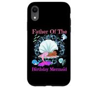 Carcasa para iPhone XR Fiesta de Sirenas de Padre de cumpleaños para papá Negro