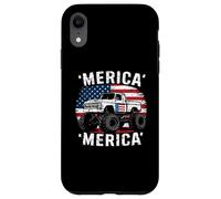 Carcasa para iPhone XR Flag Truck July Fourth July 4th Independence Day American