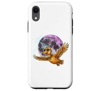 Carcasa para iPhone XR Flying Duck Moon Night Bird Cute Duck Graphics