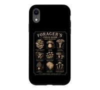Carcasa para iPhone XR Forager's Field Guide Setas comestibles Vintage Botanical