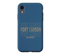 Carcasa para iPhone XR Fort Carson Colorado Vintage