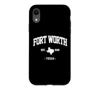 Carcasa para iPhone XR Fort Worth Texas Ciudad Natal de Texas Fan Fort Worth Texas