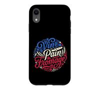 Carcasa para iPhone XR Francés Vin Dolor Fromage Bastille Day Culture