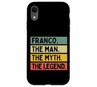 Carcasa para iPhone XR Franco The Man The Myth The Legend - Cotización Personalizada
