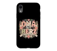 Carcasa para iPhone XR Frases de Amor Familiares de OMA Mit Herz Graphic ist Mein German Pink