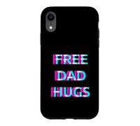 Carcasa para iPhone XR Free Dad Hugs Pride Proud Ally LGBT Rainbow Flag Support