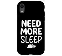Carcasa para iPhone XR French Bulldog Need More Sleep Frenchie Gifts