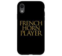 Carcasa para iPhone XR French Horn Player Wind Brass Music Instrument - French Horn