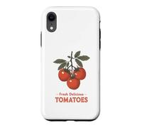 Carcasa para iPhone XR Fresh Delicious Tomatoes Vintage Garden Lover Farmer Market