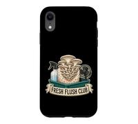 Carcasa para iPhone XR Fresh Flush Club Hongos Bloque Rocío