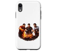 Carcasa para iPhone XR Friends Fire Grill Brotherhood Cocinando Juntos