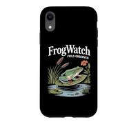 Carcasa para iPhone XR FrogWatch Field Observer Anfibios Humedal