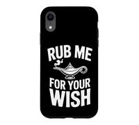 Carcasa para iPhone XR Frota Me For Your Wish Funny Genie Lamp Diciendo