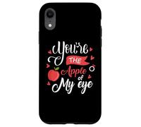 Carcasa para iPhone XR Fruit Apple Eye Love Romantic Lovely Gift Idea Apple of Eye