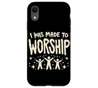Carcasa para iPhone XR FUI Hecho para adorar la fe Cristiana Jesús Hijo de Dios
