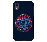 Carcasa para iPhone XR Fundadores Revolución USA 250 Patriot