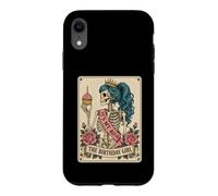 Carcasa para iPhone XR Funny 40th Birthday Skeleton Tarot Card Retro Gothic Graphic
