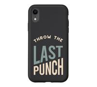 Carcasa para iPhone XR Funny Boxing MMA Lanza el último Golpe