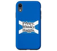 Carcasa para iPhone XR Funny Burns Supper POESÍA Whisky Haggis