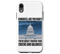 Carcasa para iPhone XR Funny Congress US Capitol Politics Joke Washington DC Humor