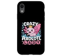 Carcasa para iPhone XR Funny Cute Crazy Axolotl Lady Animal Lover For Women Girls