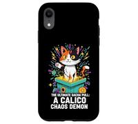 Carcasa para iPhone XR Funny Gacha Gamer Calico Cat Ultimate Pull Chaos Demon