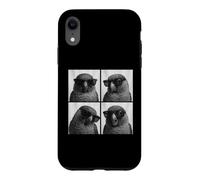 Carcasa para iPhone XR Funny Green Ch onure Lover Lindo Parrot Photo Booth