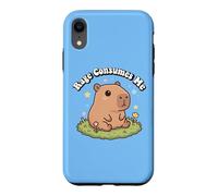 Carcasa para iPhone XR Funny Kids Kawaii Meme Chill Rage Consumes Me Capybara Vibes