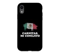 Carcasa para iPhone XR Funny Mexican Food Carnitas Mi Conejito Taco Lover