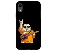 Carcasa para iPhone XR Funny Monk Guitarrista Rock Music Retro Style Design