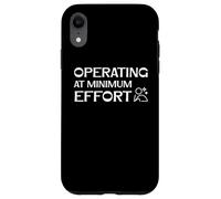 Carcasa para iPhone XR Funny Office Lazy Coworker Humor