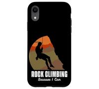 Carcasa para iPhone XR Funny Rock Climbing Mountaineering Rock Climber Gift