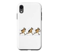Carcasa para iPhone XR Funny Running Pastor Alemán Corredor Sarcástico Jogging