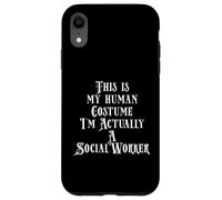 Carcasa para iPhone XR Funny Social Worker Salary Jobs Costume For Social Working