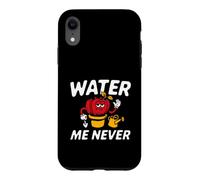 Carcasa para iPhone XR Funny Succulent Plant Killer Water Me Never Gardening