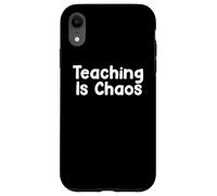 Carcasa para iPhone XR Funny Teacher Humor Design Teaching School Life Energy