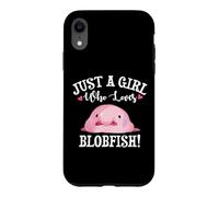 Carcasa para iPhone XR Funny Womens Kids Just A Girl Who Loves Blobfish Lover