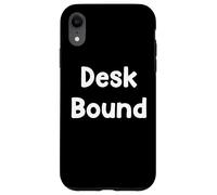 Carcasa para iPhone XR Funny Work Humor Design |Desk Bound Daily Grind Edition