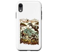 Carcasa para iPhone XR Futuristic Dinosaur Battle Sci Fi Action Art Warrior