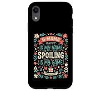 Carcasa para iPhone XR G-Mama Spoiling Is My Game Funny Grandma Mother's Day
