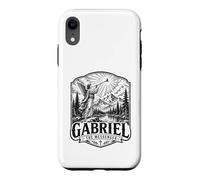 Carcasa para iPhone XR Gabriel El Arcángel Mensajero Cristiano Ángel Escena